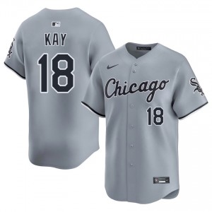 ChiSox Anthony Kay Official Gray #18 Men's Jersey 629170-504