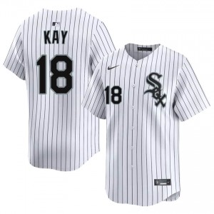 Sox #18 Anthony Kay Stitched White Men's Jerseys 303174-767