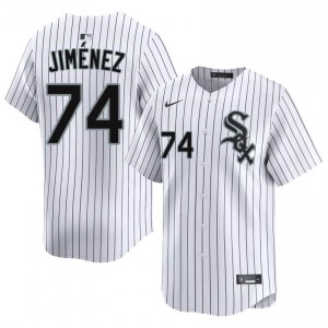 Chicago White Sox Mens Eloy Jimenez White Official #74 Jerseys 832674-463
