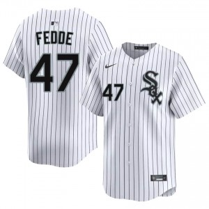 CWS White Sox #47 White New Men Erick Fedde Jersey 992174-592