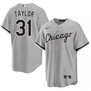 Chicago White Sox Mens Grant Taylor Grey Popular #31 Jersey 272587-397