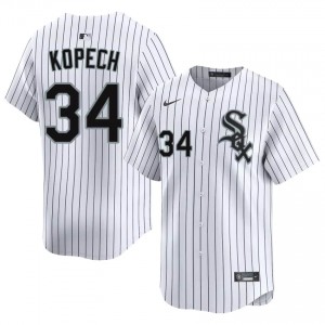 CWS #34 White Michael Kopech Men MLB Jerseys 659342-792