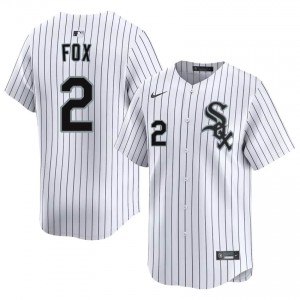 Chicago White Sox New White Nellie Fox #2 Men Jersey 707091-775