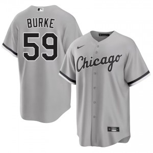 Go-Go Sox Sean Burke Grey Limited Men #59 Jerseys 462700-712