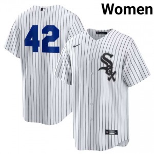 CWS White #42 Womens Jackie Robinson Day Popular Jerseys 631540-834