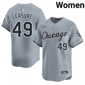 Sox #49 Jordan Leasure Gray Women Popular Jersey 601563-399