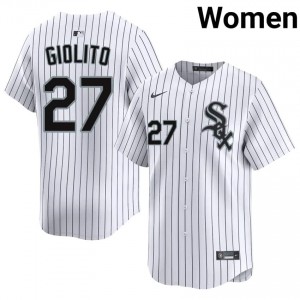 Go-Go Sox #27 Replica Lucas Giolito White Women Jersey 132972-299
