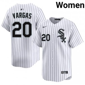 South Side Hitmen White Miguel Vargas Limited Women #20 Jersey 505840-800