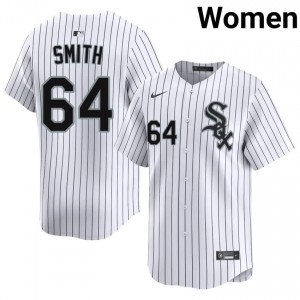 The South Siders Women's Embroidery Shane Smith #64 White Jerseys 146224-130