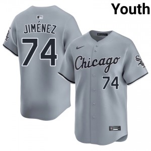 South Side Hitmen #74 2026 Youth Eloy Jimenez Gray Jerseys 948046-639