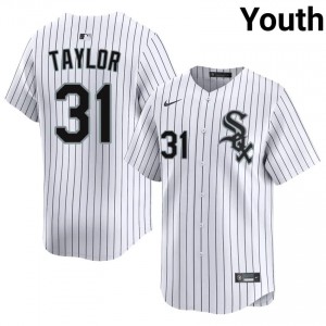 CWS White Sox Grant Taylor Youth White #31 Limited Jersey 653626-734