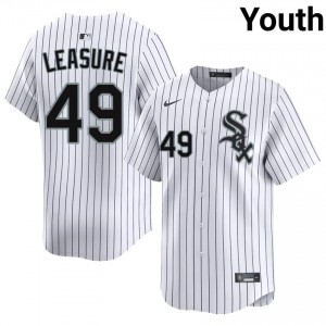The South Siders Youth White Jordan Leasure Official #49 Jerseys 516313-872