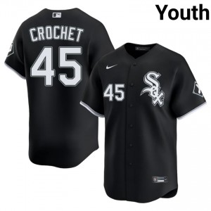 The South Siders Garrett Crochet Limited Black Youth #45 Jerseys 864919-927