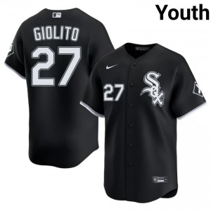 South Side Hitmen Youth 2026 #27 Lucas Giolito Black Jersey 319702-143