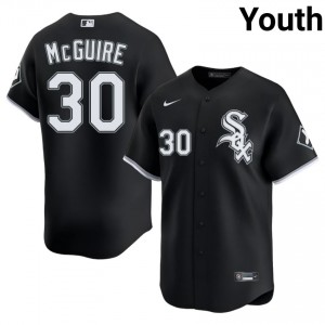 CWS Reese McGuire Authentic Youth #30 Black Jersey 451764-938